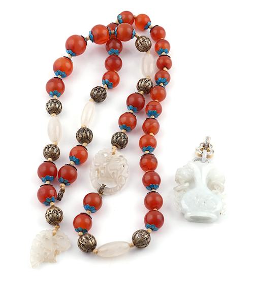 A PENDANT AND A NECKLACE (2)