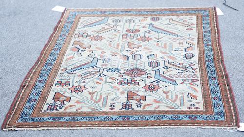 A HAMADAN RUG, PERSIAN