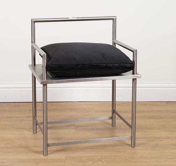 NOPADON BAHOLYODHIN; AN H.K. 75 STAINLESS STEEL CHAIR