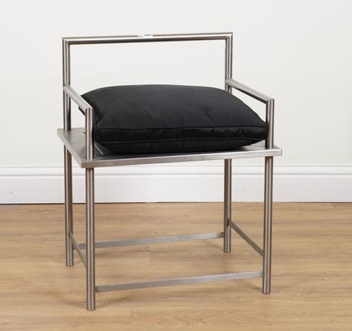 NOPADON BAHOLYODHIN; AN H.K. 75 STAINLESS STEEL CHAIR