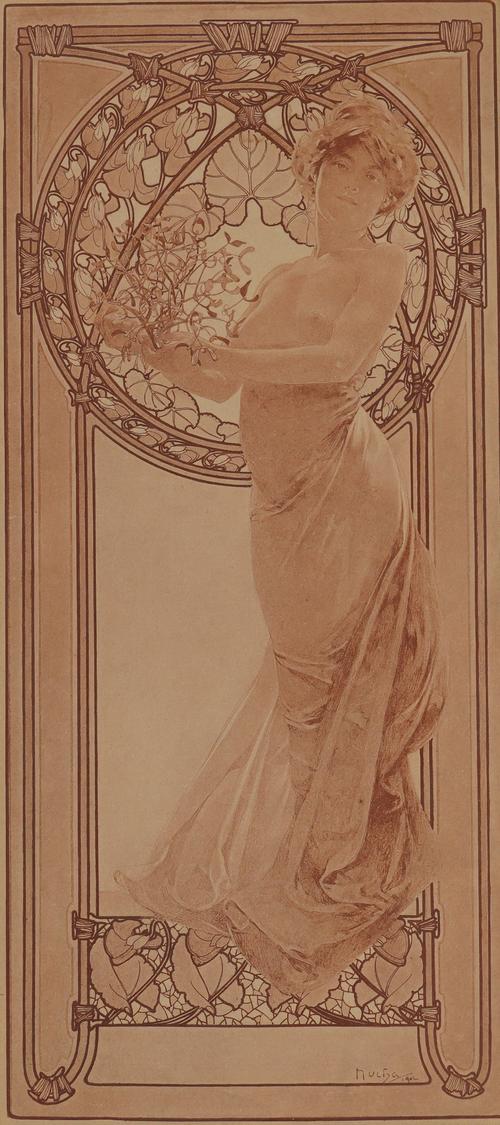 AFTER ALPHONSE MUCHA (CZECH, 1860-1939)