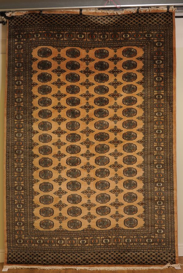 A MODERN PAKISTAN BOKHARA CARPET