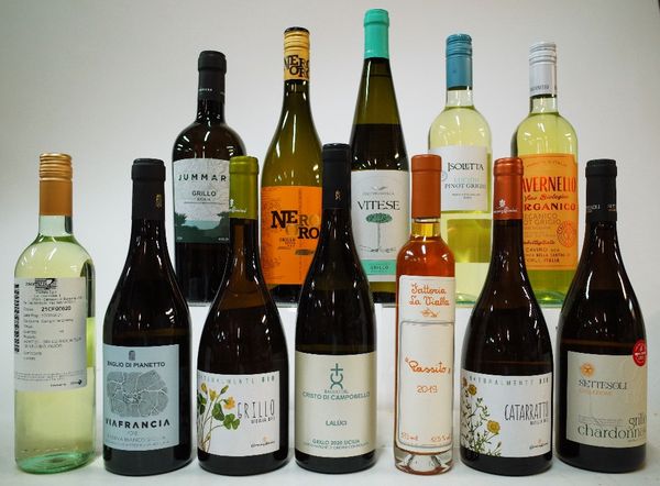 12 BOTTLES ITALIAN WHITE WINE