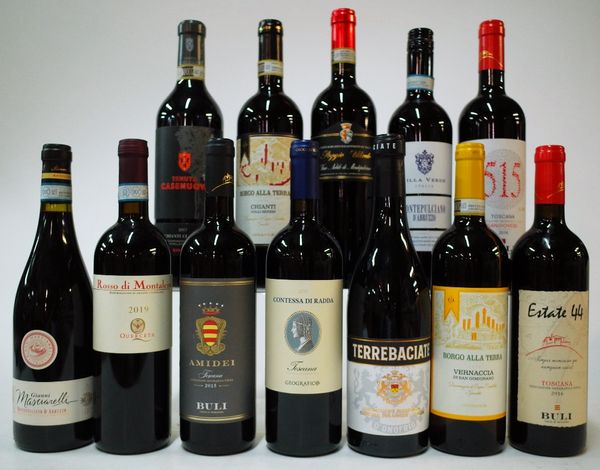 12 BOTTLES ITALIAN RED WINE