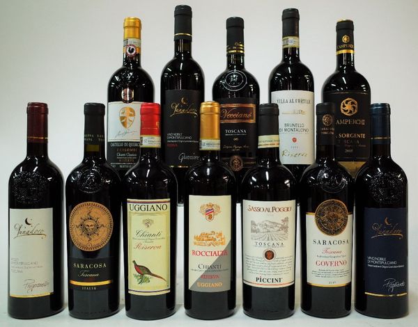 12 BOTTLES ITALIAN RED WINE