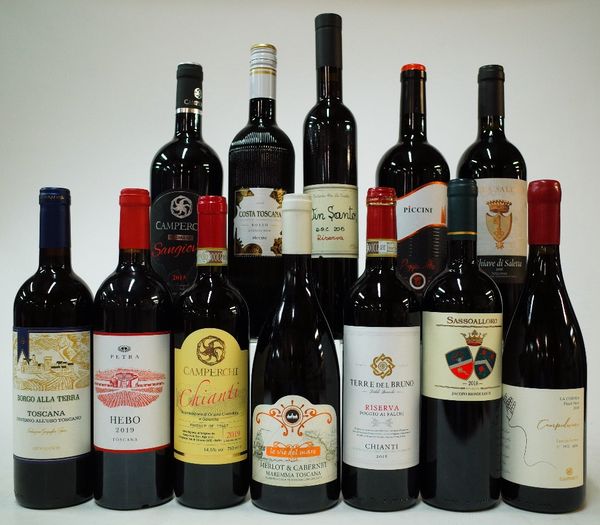 12 BOTTLES ITALIAN RED WINE