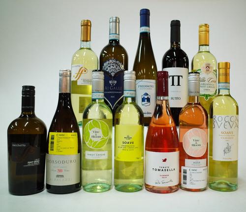 12 BOTTLES ITALIAN WINE - MIXED