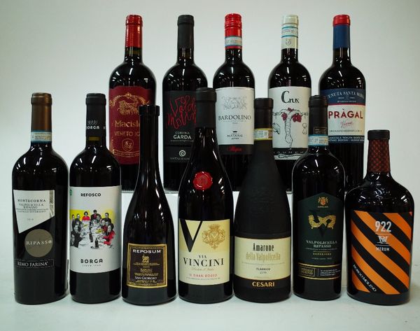 12 BOTTLES ITALIAN RED WINE