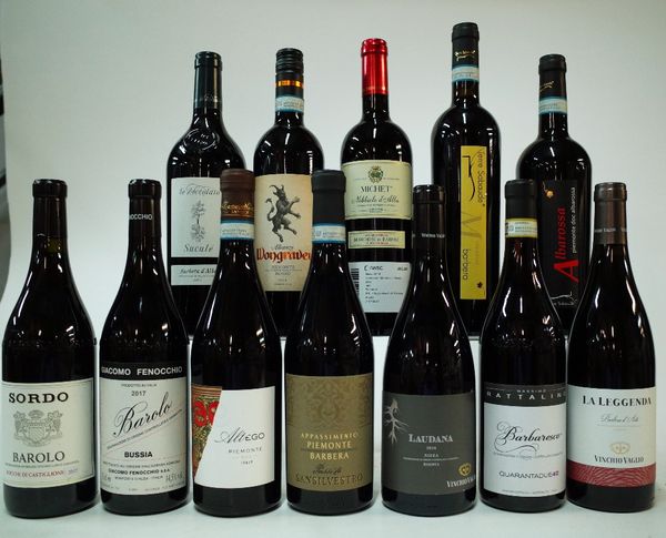 12 BOTTLES ITALIAN RED WINE