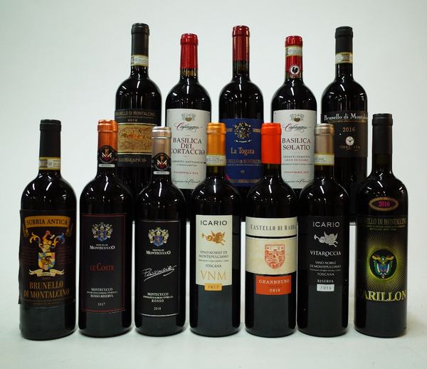 12 BOTTLES ITALIAN RED WINE