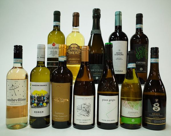 12 BOTTLES ITALIAN WHITE WINE