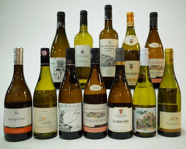 12 BOTTLES FRENCH WHITE WINE