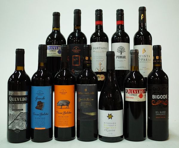 12 BOTTLES PORTUGUESE RED WINE