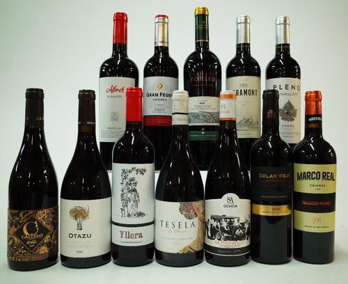 12 BOTTLES SPANISH RED WINE