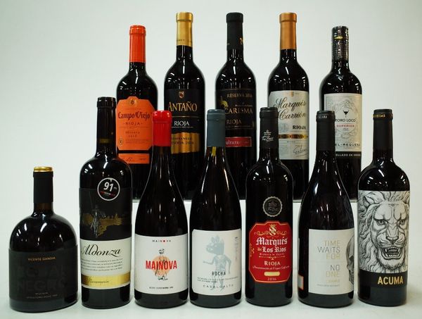 12 BOTTLES SPANISH RED WINE