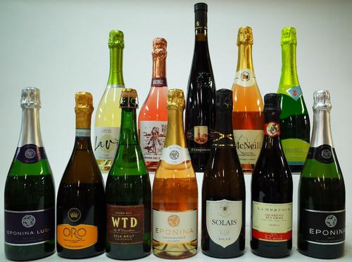 12 BOTTLES SPARKING WINE - MIXED ORIGIN