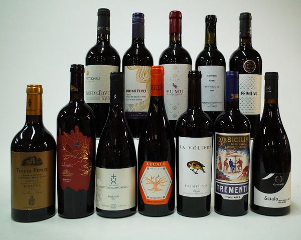 12 BOTTLES ITALIAN RED WINE