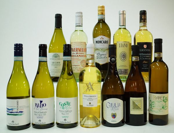 12 BOTTLES ITALIAN WHITE WINE