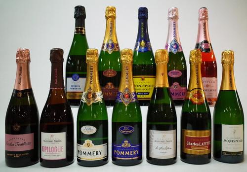 12 BOTTLES CHAMPAGNE