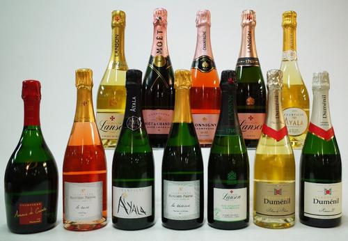 12 BOTTLES CHAMPAGNE
