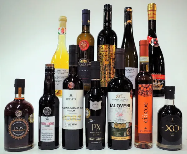 12 BOTTLES MIXED FORTIFIED WINES