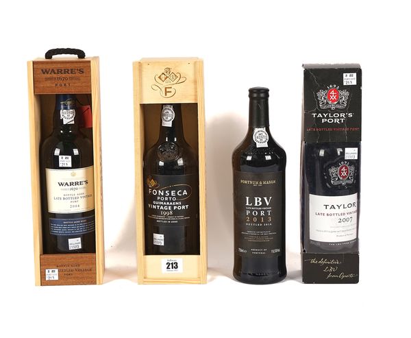 FOUR BOTTLES OF PORT (4)