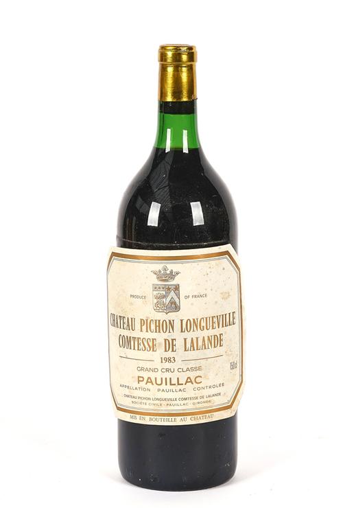 A MAGNUM OF 1983 CHATEAU PICHON LONGUEVILLE COMTESSE DE LALANDE GRAND CRU CLASSE PAUILLAC