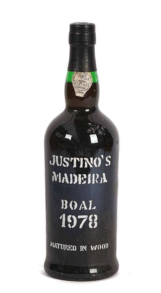 A 75CL BOTTLE OF 1978 JUSTINO'S BOAL MADEIRA