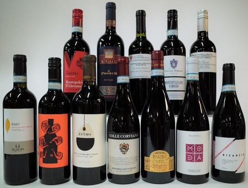 12 BOTTLES ITALIAN RED WINE