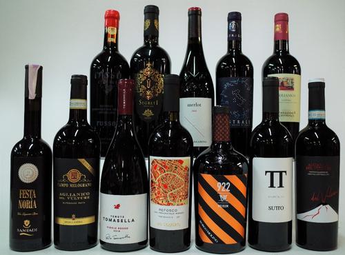 12 BOTTLES ITALIAN RED WINE
