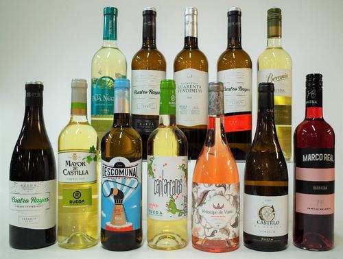 10 BOTTLES SPANISH WHITE AND 2 ROSÉ WINE