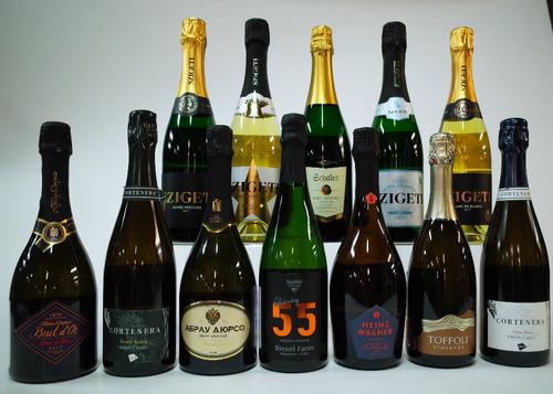 12 BOTTLES SPARKLING WINE (MIXED ORIGIN)