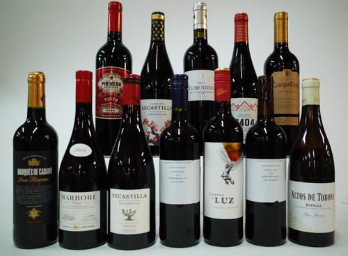 12 BOTTLES SPANISH RED WINE