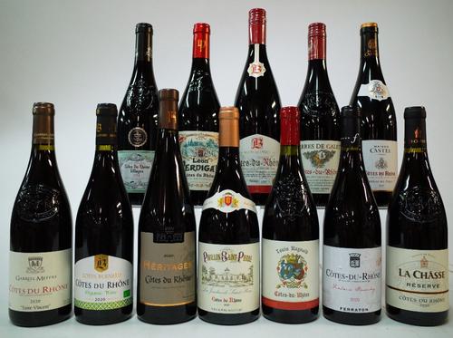 12 BOTTLES COTES DU RHONE