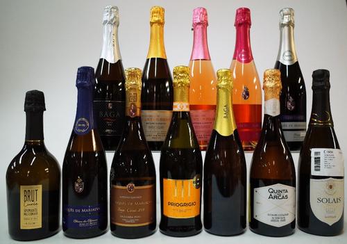 12 BOTTLES ITALIAN AND PORTUGUESESPARKLING WINE