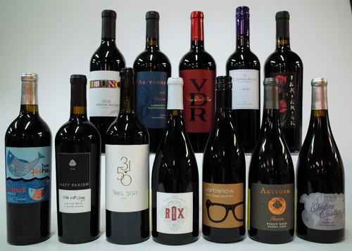 12 BOTTLES AMERICAN RED WINE