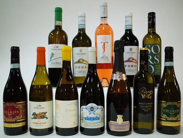 12 BOTTLES ITALIAN WINE - MIXED