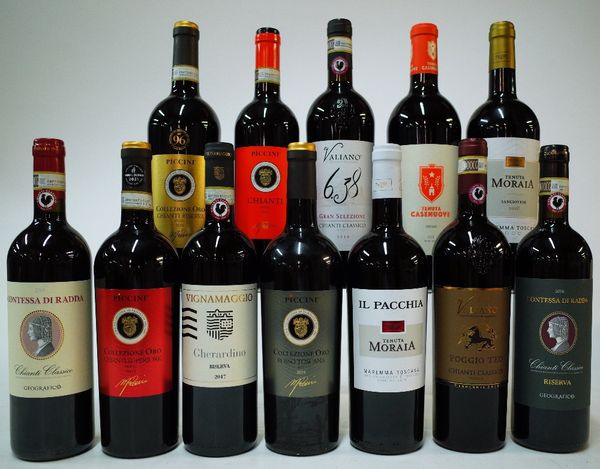 12 BOTTLES ITALIAN RED WINE