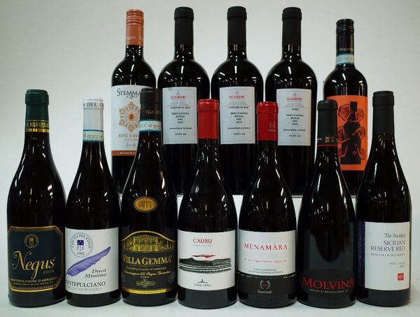 12 BOTTLES ITALIAN RED WINE