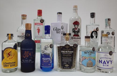 12 BOTTLES GIN