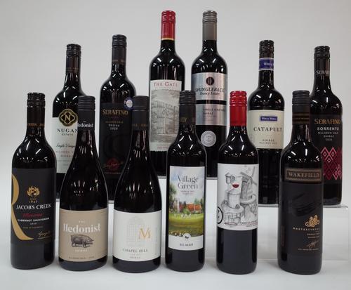 11 BOTTLES MCLAREN VALE SHIRAZ AND 1 CABERNET SAUVIGNON