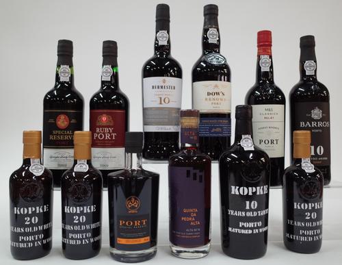 12 BOTTLES PORT