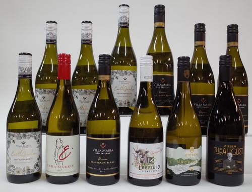 12 BOTTLES NEW ZEALAND SAUVIGNON BLANC