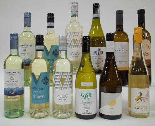 12 BOTTLES ITALIAN WHITE WINE
