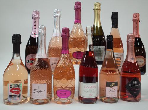 12 BOTTLES ITALIAN SPARKLING ROSÉ WINE