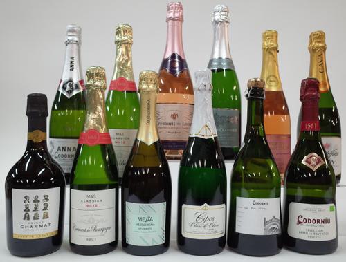 12 BOTTLES SPARKLING WINE