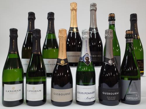 12 BOTTLES ENGLISH SPARKLING WINE