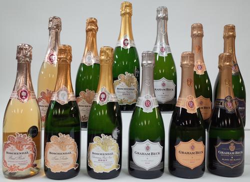 12 BOTTLES SOUTH AFRICAN SPARKLING WINE