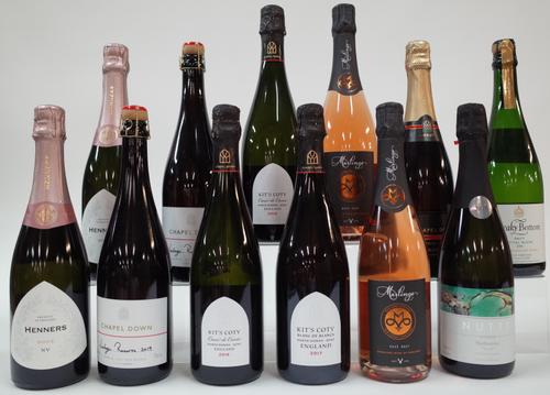 12 BOTTLES ENGLISH SPARKLING WINE
