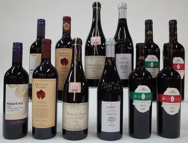 12 BOTTLES ITALIAN RED WINE